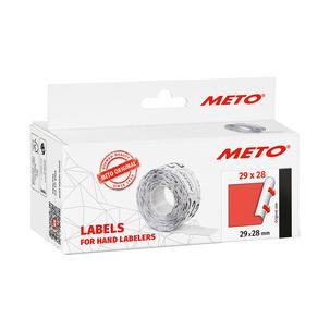 Etiketten für Preisauszeichner, 29 x 28 mm, rot 30007370