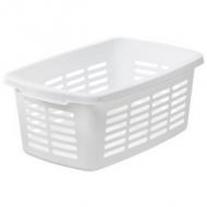 Wäschekorb, weiß