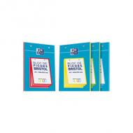 Symbolbild: Karteikarten DIN A5, mit farbiger Umrandung