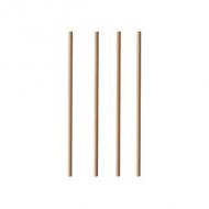Papier-Trinkhalme "pure", braun