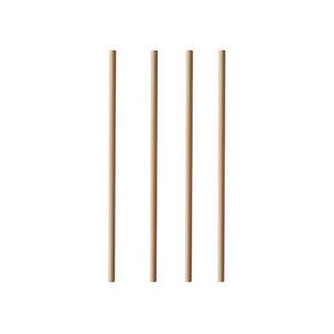 Papier-Trinkhalme "pure", braun 88224