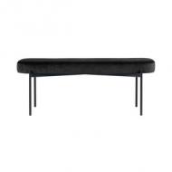 Sitzbank GAIA, schwarz