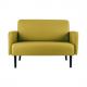 2-Sitzer Sofa LISBOA, rot LC2PC.01.08