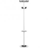 Garderobenständer COLOR RANGE, weiß / schwarz