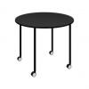 Mobiler Tisch FLEX OFFICE, schwarz