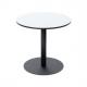 Bistrotisch Mezzo, Durchmesser: 600 mm, weiß TRMC80X80.01.01