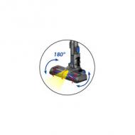 PROFI CARE Akku Hand- / Bodenstaubsauger PC-BS 3036 A, blau Leistungsstarker 22,2 V Lithium-Ionen-Akku, inkl. Wandhalterung, Spezialbürste für Polster & Textilien und Fugendüse, elektrisch rotierende Bodenbürste mit LEDBeleuchtung, Laufzeit: bis zu 40 Min., Farbe: anthrazit / blau (330360)
