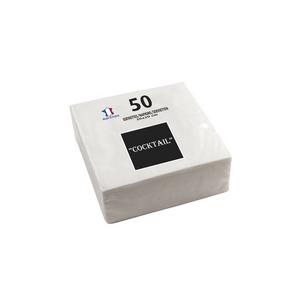 Cocktail-Servietten uni, weiß SV622030I