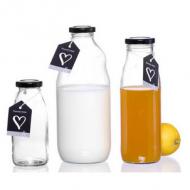 Symbolbild: Milchflaschen MARA