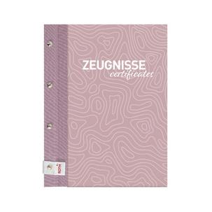 Zeugnismappe Pattern "Dusty Rose" 89463