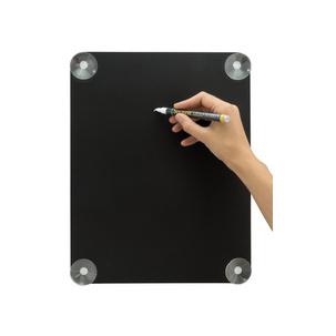 Fenster-Kreidetafel, DIN A4 PFW-27-36-BL