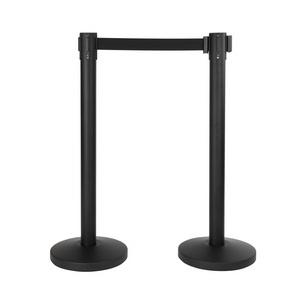 Absperrsystem RETRACTABLE schwarz - 2er Set RS-RT-LW-BL