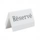 Tischaufsteller GERESERVEERD TN-RES-FR-WT