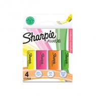Textmarker FLUO XL, 4er Blister