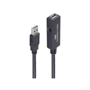 USB 2.0 Aktives Verlängerungskabel, USB-A Stecker - USB-A Kupplung BS13-29075