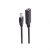 USB 3.0 Aktives Verlängerungskabel, USB-A Stecker - USB-A Kupplung