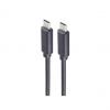 USB 3.2 Anschlusskabel, USB-C Stecker - USB-C Stecker, schwarz