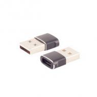 USB 2.0 Adapter, USB-A Stecker - USB-C Kupplung