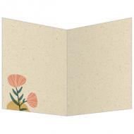 Glückwunschkarte "Powerful plants", offen