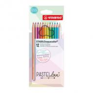 Aquarell-Buntstift aquacolor Pastelllove