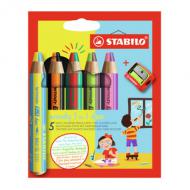 Multitalentstift woody 3 in 1 duo, 5er Kartonetui