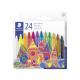 Wachsmalkreide, 24er Kartonetui 220 08 C24