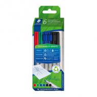 NonPermanent-Marker Lumocolor 316 F, 6er Kartonetui