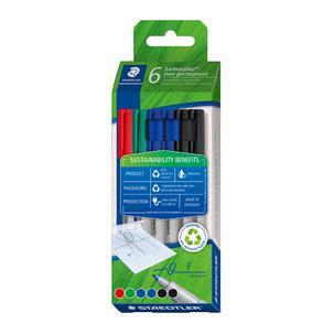 NonPermanent-Marker Lumocolor 316 F, 6er Kartonetui 316 C6-1