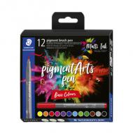 Fasermaler pigment brush pen "Basic Colours"