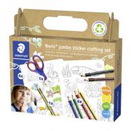 Sticker-Kreativset Noris jumbo, 12-teilig