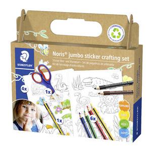 Sticker-Kreativset Noris jumbo, 12-teilig 61 C3