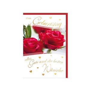 Geburtstagskarte "rote Rose" 40054995