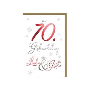 Geburtstagskarte Schrift 80. Geburtstag 40055091
