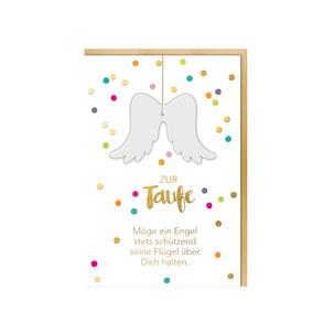 Taufkarte "Engelsflügel" 40055152