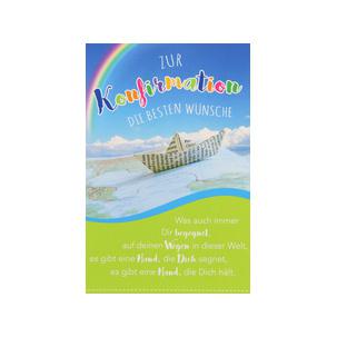 Konfirmationskarte "Papierschiffchen" 40056630