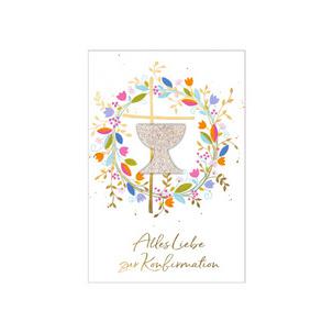 Konfirmationskarte "Symbolkranz" 40056685