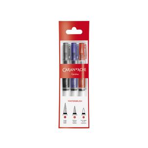 Aquarellpinselstift mit Wasserreservoir, 3er Set 115.303