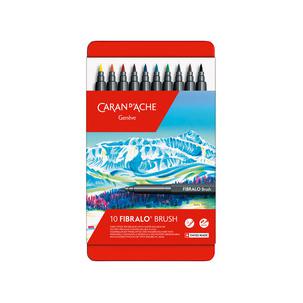 Fasermaler FIBRALO® Brush, 10er Metalletui 186.315