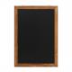 Kreidetafel - mit Holzrahmen, schwarz 356220