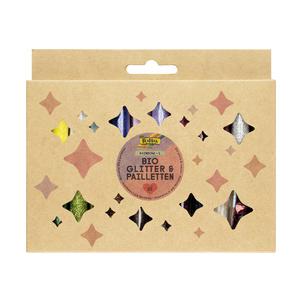 BIO Glitter- & Pailletten Set RAINBOW L 5781