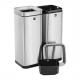 Edelstahl-Abfalltrenner "the twin bin" H2404700