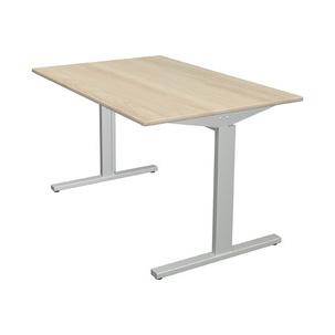 Symbolbild: Schreibtisch "Form 2", ahorn 11020450