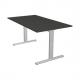 Symbolbild: Schreibtisch "Form 2", anthrazit 11021011