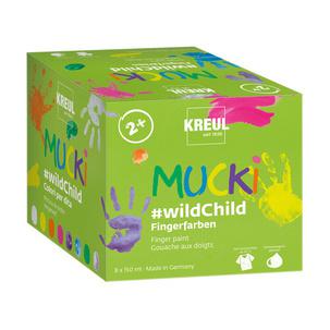 Fingerfarbe "MUCKI", Premium-Set "#wildChild"  2305
