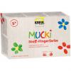 Stoff-Fingerfarbe "MUCKI", 6er-Set