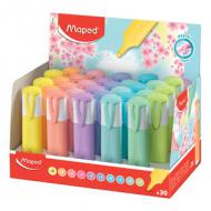 Textmarker FLUOPEPS PASTEL, 30er Display