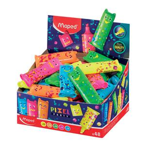 Textmarker Mini PIXEL PARTY, 48er Display  743603