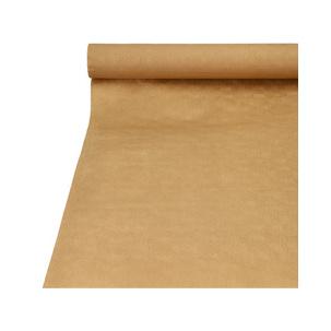 Papiertischtuch mit Damastprägung, natur 89256