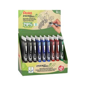 Liquid Gel-Tintenroller EnerGel BL77 Eco, im Thekendisplay BL77E-3E