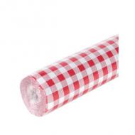 Papiertischtuch mit Damastprägung "Vichy Karo"